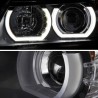 XENON Phares avant avec 3D Angel Eyes pour BMW 3 SERIES E90 / E91 XENON Phares avant avec 3D Angel Eyes pour BMW 3 SERIES E90 / E91