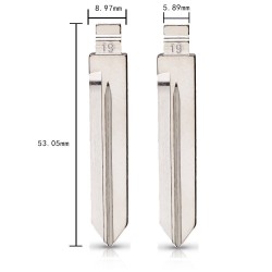 CAR KEY BLADE TYP FO38R