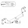 WESTFALIA Attelage de remorque A40V pour RANGE ROVER EVOQUE (L538) WESTFALIA Attelage de remorque A40V pour RANGE ROVER EVOQUE (L538)