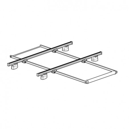 NORDRIVE KARGO / KARGO PLUS Roller + Extension kit (64 cm) NORDRIVE KARGO / KARGO PLUS Roller + Extension kit (64 cm)