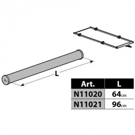 NORDRIVE KARGO / KARGO PLUS Roller + Extension kit (64 cm) NORDRIVE KARGO / KARGO PLUS Roller + Extension kit (64 cm)