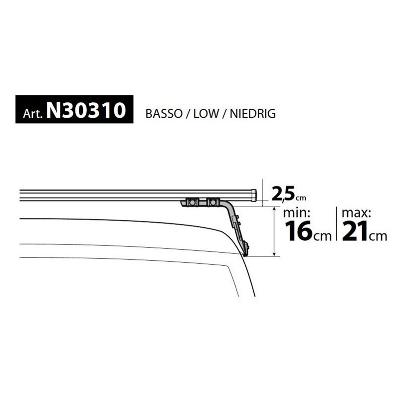 NORDRIVE KARGO Fitting kit - N30310