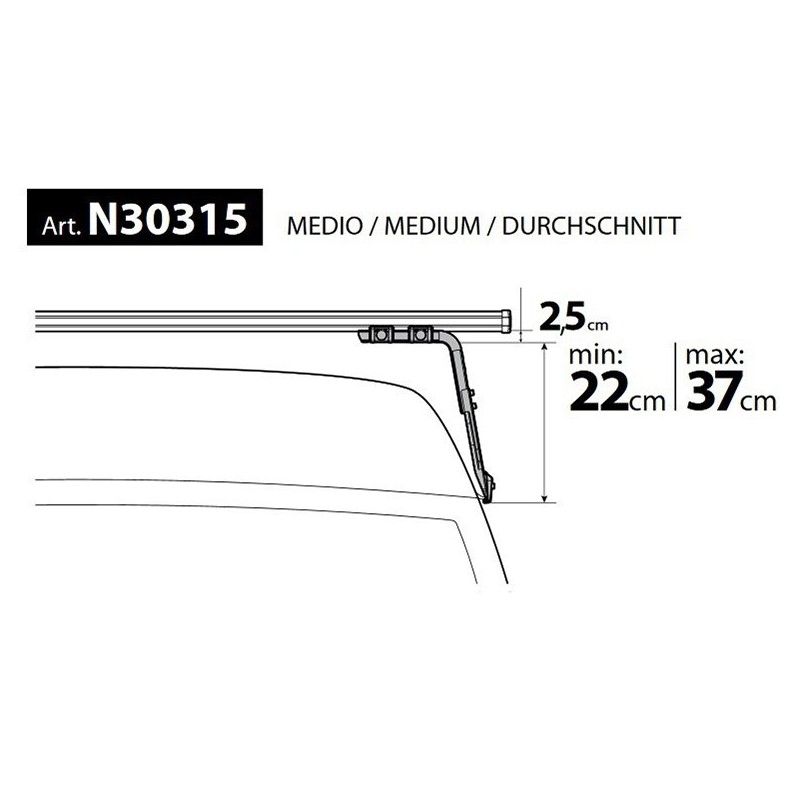 NORDRIVE KARGO Fitting kit - N30315