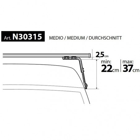 NORDRIVE KARGO Fitting kit - N30315