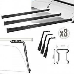 NORDRIVE KARGO Barres de toit 3-Barres pour FORD TRANSIT