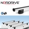 NORDRIVE KARGO PLUS Barres de toit 4-Barres pour OPEL VIVARO B NORDRIVE KARGO PLUS Barres de toit 4-Barres pour OPEL VIVARO B