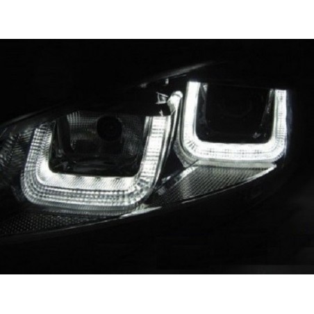 Projecteurs avec Feux Diurnes LED pour VW GOLF 6 Projecteurs avec Feux Diurnes LED pour VW GOLF 6