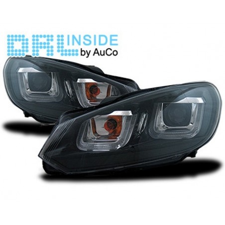 Projecteurs avec Feux Diurnes LED pour VW GOLF 6 Projecteurs avec Feux Diurnes LED pour VW GOLF 6