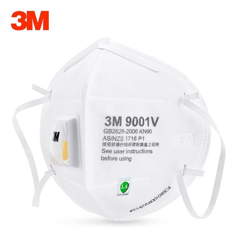 3M 9001V KN90 Face Mask