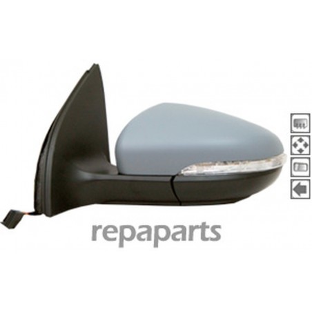Retroviseur pour VW GOLF 6 - Gauche - Rabattable électriquement + Retroviseur pour VW GOLF 6 - Gauche - Rabattable électriquement +