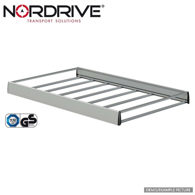 NORDRIVE KARGO RACK COMPACT Galerie de toit 210 cm x 135 cm x 12 cm