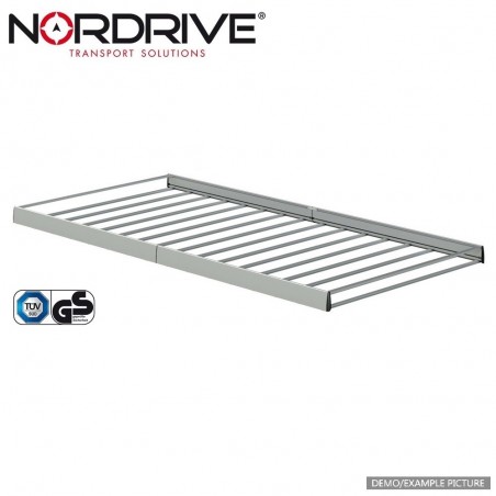 NORDRIVE KARGO RACK EXTENDED Galerie de toit 270 cm x 135 cm x 12 cm NORDRIVE KARGO RACK EXTENDED Galerie de toit 270 cm x 135 cm x 12 cm