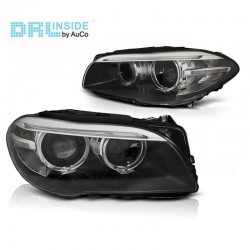 XENON Phares avant avec Angel Eyes pour BMW 5 SERIES F10 BERLINE