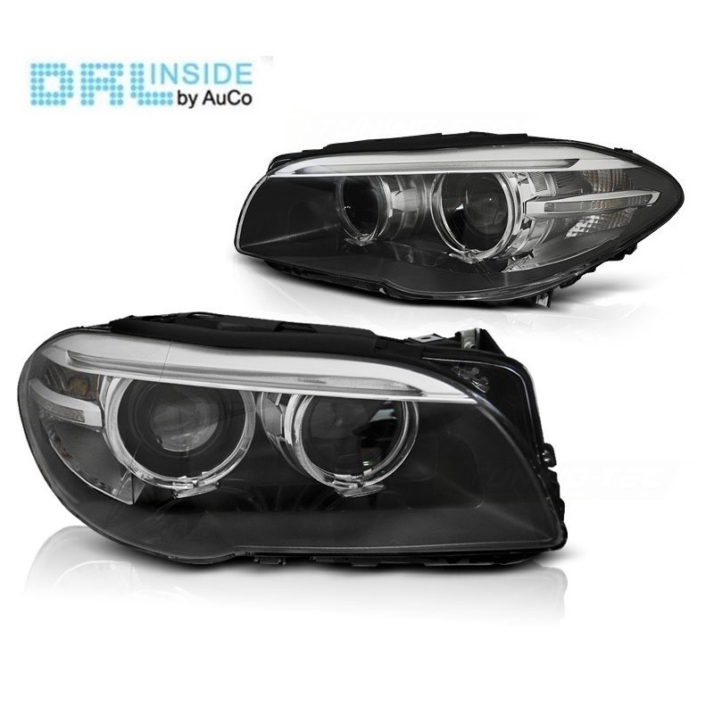 XENON Phares avant avec Angel Eyes pour BMW 5 SERIES F10 BERLINE