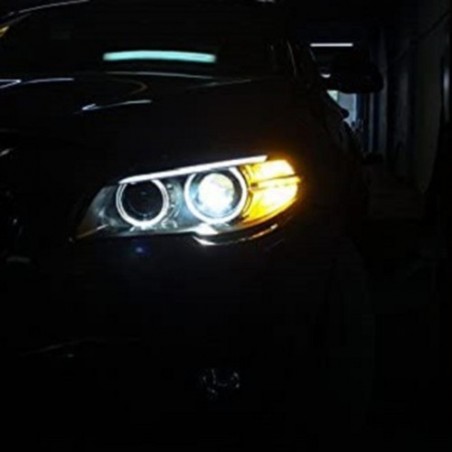XENON Phares avant avec Angel Eyes pour BMW 5 SERIES F10 BERLINE