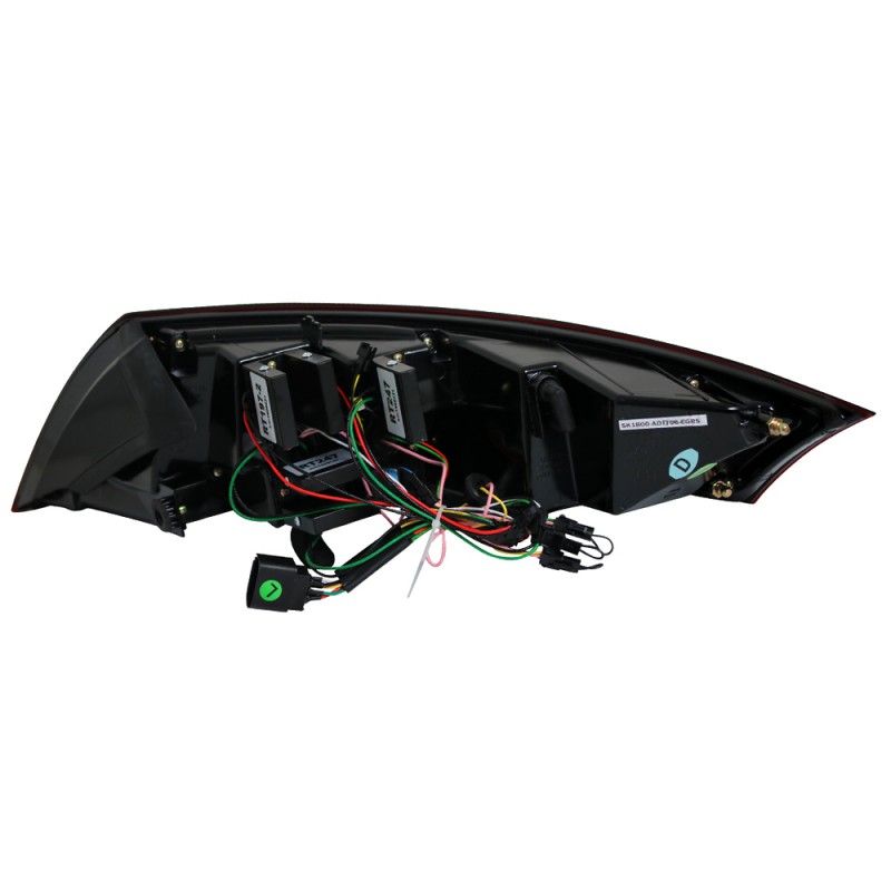 Kit feux arrière Led à Clignotant dynamique rouge clair Audi TT 8J