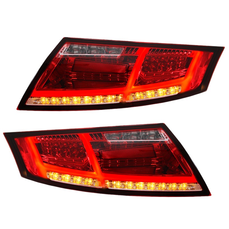 Kit feux arrière Led à Clignotant dynamique rouge clair Audi TT 8J