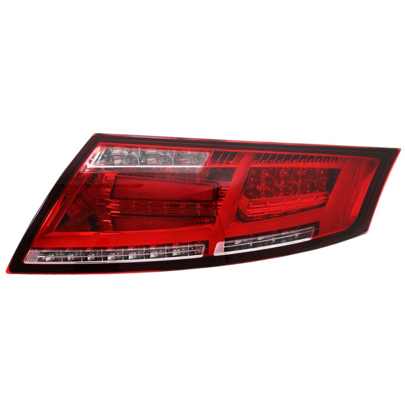 Kit feux arrière Led à Clignotant dynamique rouge clair Audi TT 8J