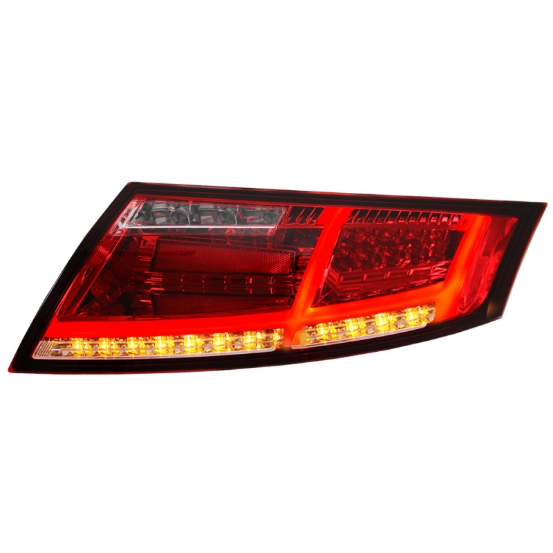 Kit feux arrière Led à Clignotant dynamique rouge clair Audi TT 8J