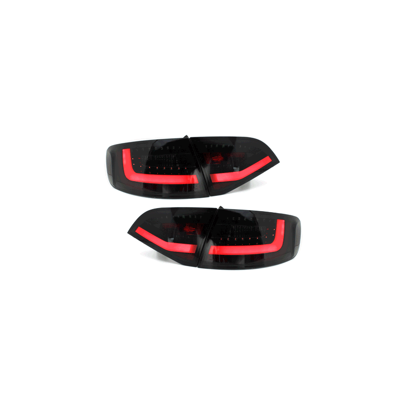 Feux arrière LITEC LED Audi A4 B8 (8K) Avant-Noir/Fumé