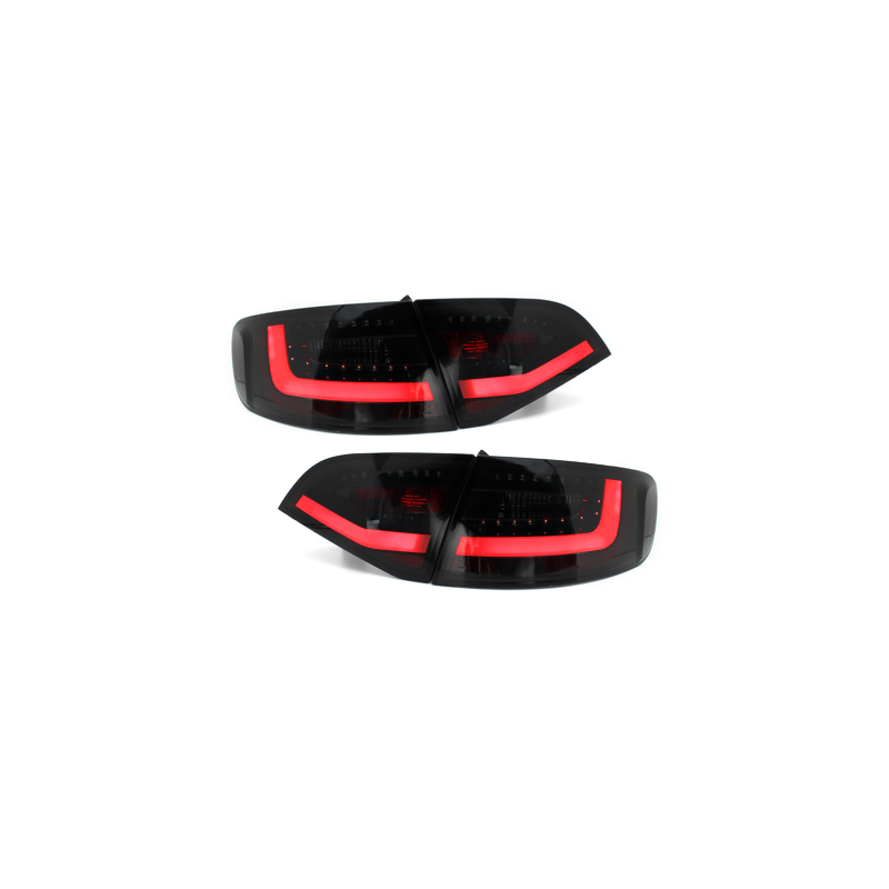 Feux arrière LITEC LED Audi A4 B8 (8K) Avant-Noir/Fumé