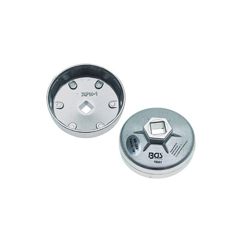 Clé pour filtre à HUILE VAG & BMW 74mm x 14 pans