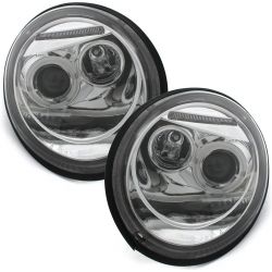 Phares Led VW Beetle 97-2005 Chrome