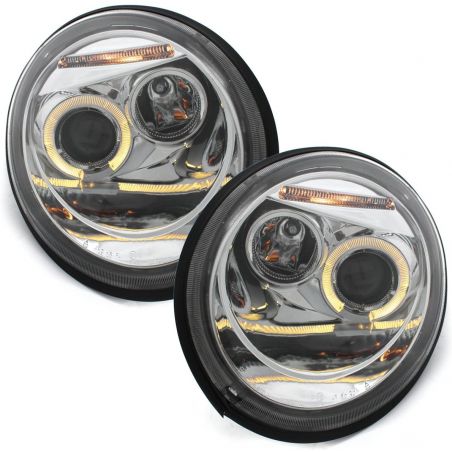 Phares Led VW Beetle 97-2005 Chrome