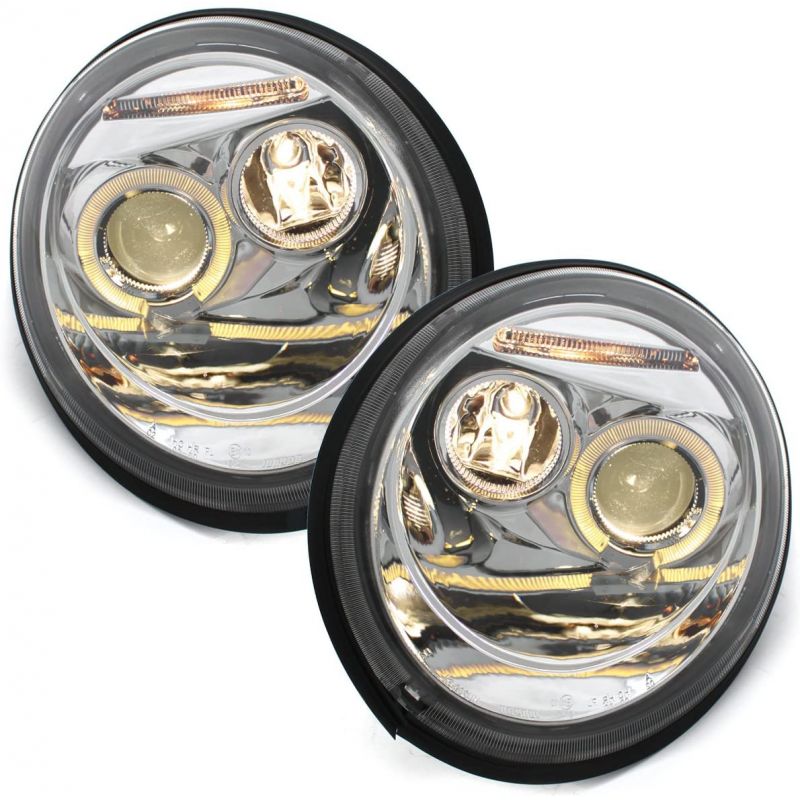 Phares Led VW Beetle 97-2005 Chrome