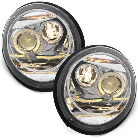 Phares Led VW Beetle 97-2005 Chrome