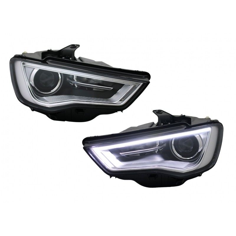 Phares Audi A3 8V a feux diurne bande led