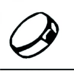 cache crochet remorqu. arrière FIESTA,