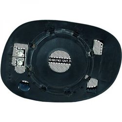 Glace de rétroviseur gaucheCITROEN  C2/C3,