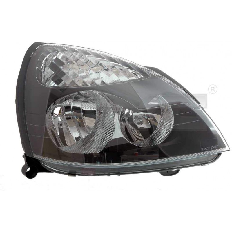 Phare noir Renault CLIO 2001 à 2005 avant droit