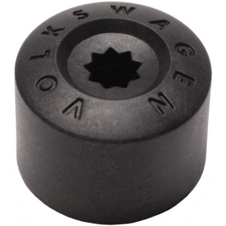 Cache écrou de roue boulon noir pour écrou de roue et jante VW - 1K0601173 9B9