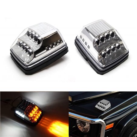 Clignotants répétiteurs LED dynamique pour MERCEDES-BENZ G-CLASS (W463) Clignotants répétiteurs LED dynamique pour MERCEDES-BENZ G-CLASS (W463)