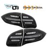 Feux arrière LTI / LED avec clignotant dynamique pour PORSCHE CAYENNE 2 (92A) Feux arrière LTI / LED avec clignotant dynamique pour PORSCHE CAYENNE 2 (92A)