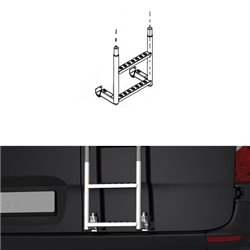 M-LINE Kit de montage échelle arrière pour MERCEDES-BENZ SPRINTER 3 (H2)