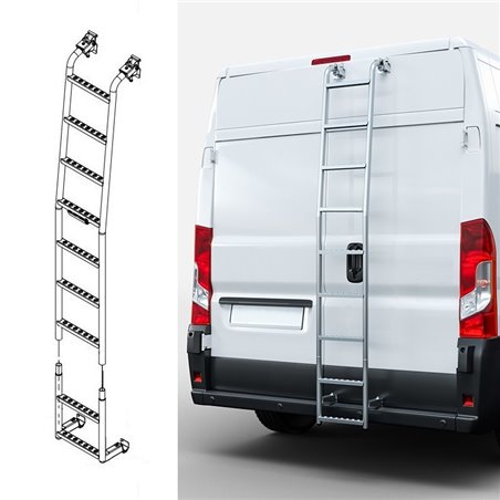 M-LINE Échelle arrière pour CITROEN JUMPER 2 (H2)