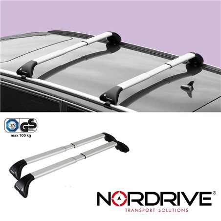 NORDRIVE SNAP ALU Barres de toit pour HONDA CR-V (5. GEN.) NORDRIVE SNAP ALU Barres de toit pour HONDA CR-V (5. GEN.)