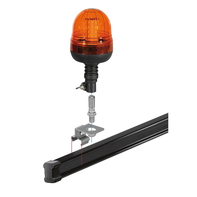 NORDRIVE KARGO Adapter bracket for beacon light