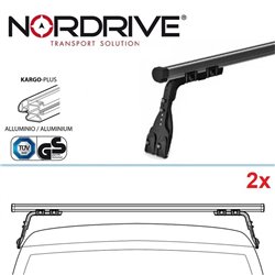 NORDRIVE KARGO Barres de toit 2-Barres pour JEEP WRANGLER TJ