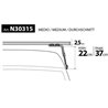 NORDRIVE KARGO Barres de toit 2-Barres pour LAND ROVER DEFENDER L316 NORDRIVE KARGO Barres de toit 2-Barres pour LAND ROVER DEFENDER L316