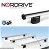NORDRIVE KARGO PLUS Barres de toit 3-Barres pour NISSAN NV200 / EVALIA NORDRIVE KARGO PLUS Barres de toit 3-Barres pour NISSAN NV200 / EVALIA