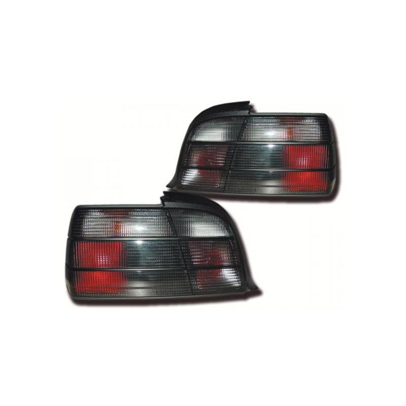 Feux arrière BMW Série 3 Coupé type E36 91-98 noir