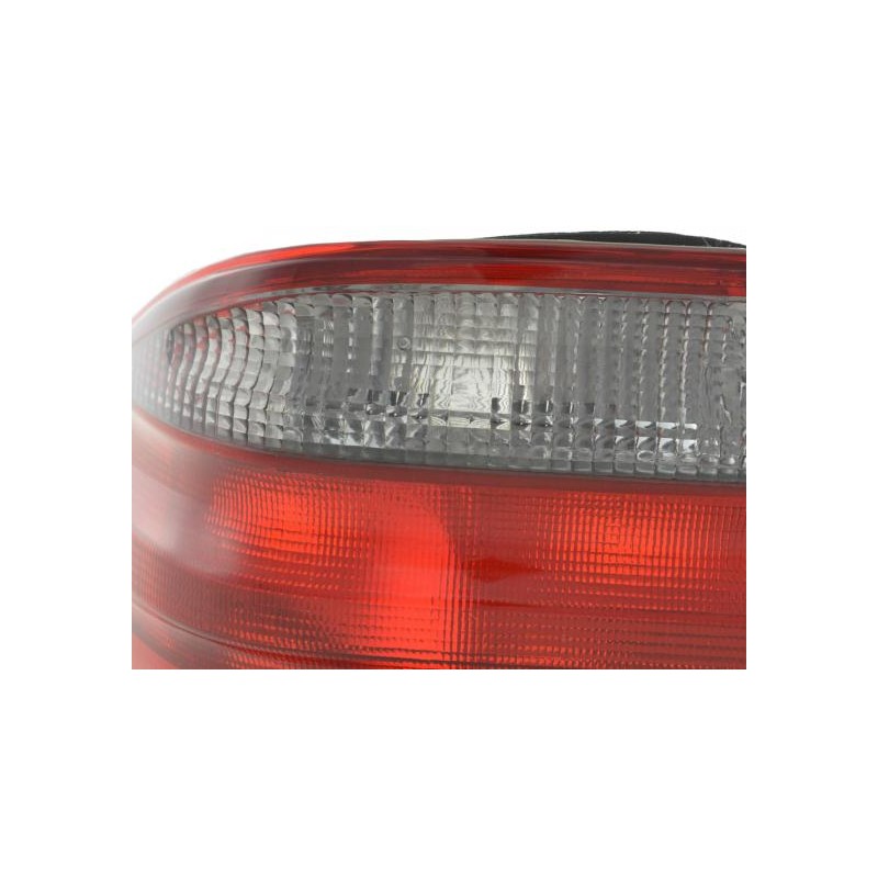 Feux arrière Mercedes Classe E type W210 99-01 noir rouge