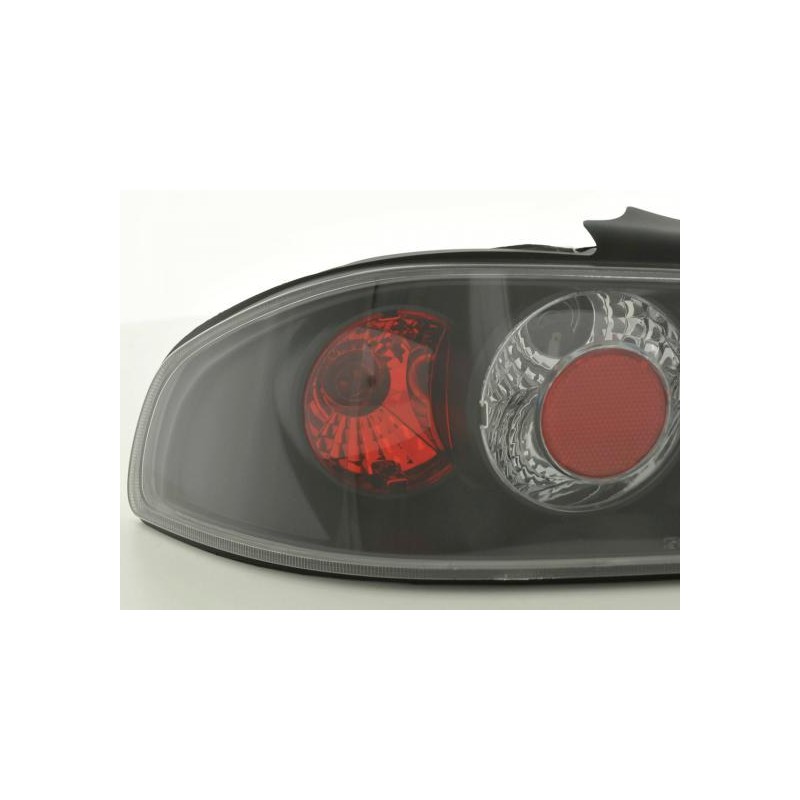 Jeu de feux arrière Peugeot 306 2 portes. Type 7 *** 97-01 noir