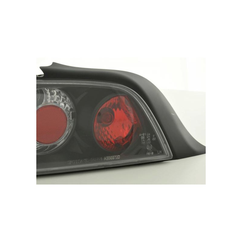 Jeu de feux arrière Peugeot 306 2 portes. Type 7 *** 97-01 noir