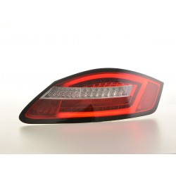 Kit feux arrière LED Lightbar Porsche Boxster type 987 04-09 rouge / clair