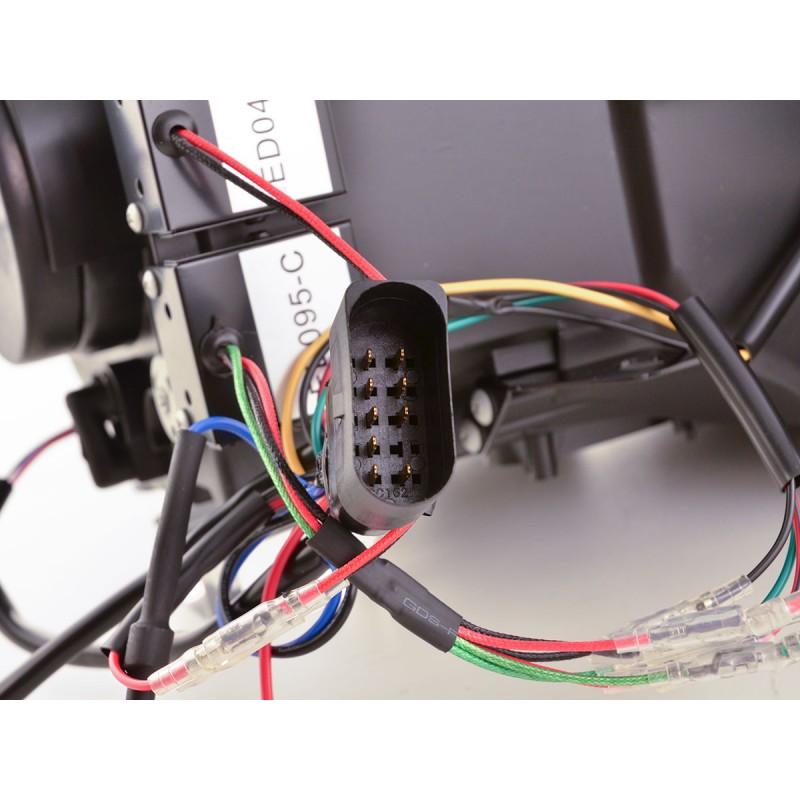 Phare Daylight LED feux de jour VW Golf 6 08-12 noir